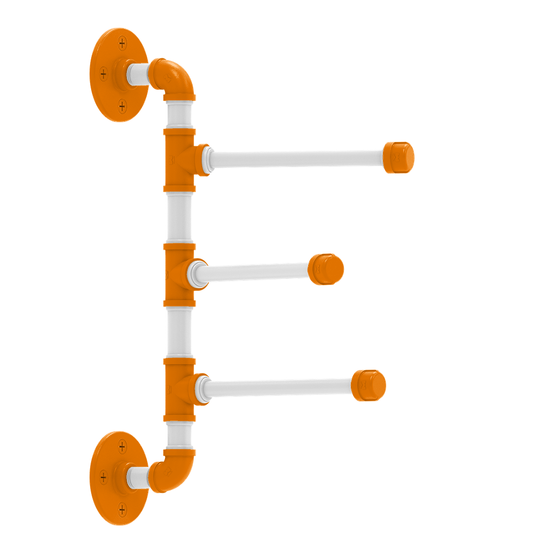 Collegiate Collection 3 Swing Arm Vertical Towel Bar Knoxville Game Day Edition