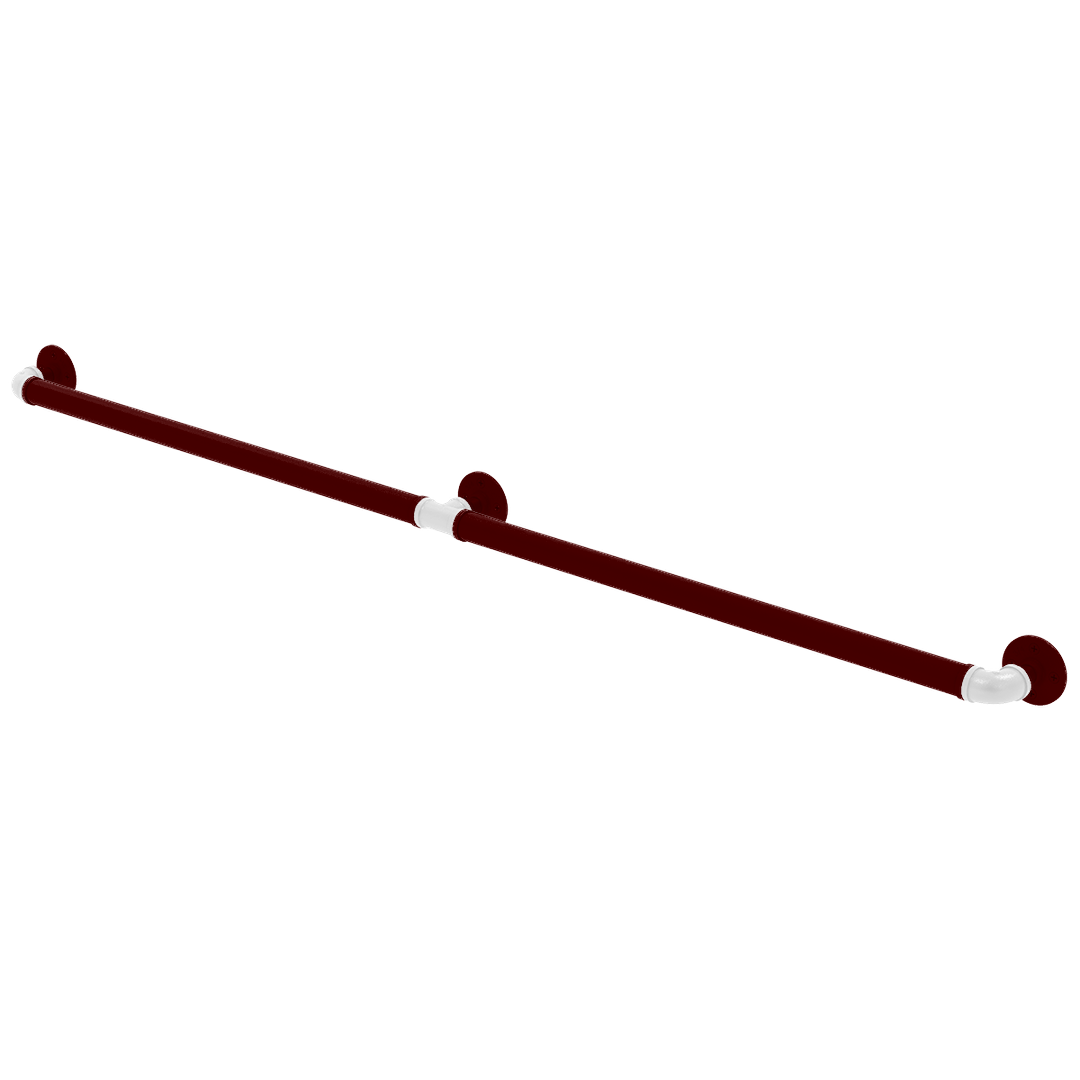 Collegiate Collection Extended 3 Post Grab Bar College Station Maroon and White Edition