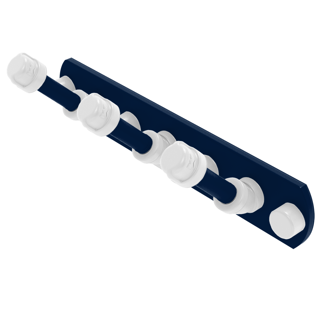 Collegiate Collection 3 Position Multi Hook Keystone State Blue and White Edition