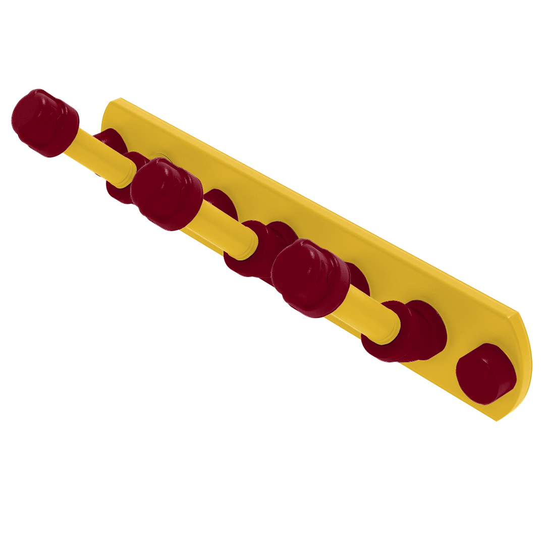 Collegiate Collection 3 Position Multi Hook Twin Cities Maroon and Gold Edition