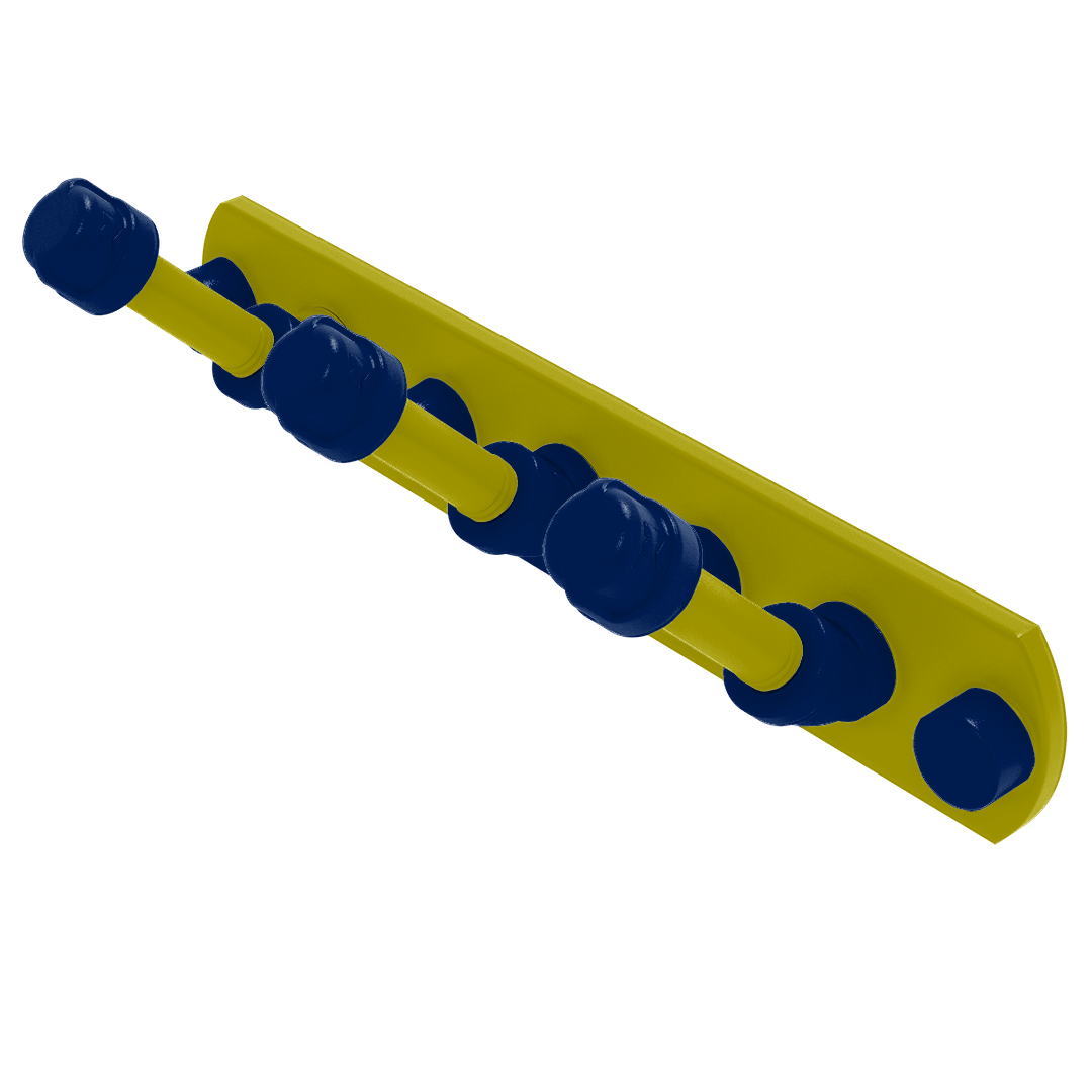 Collegiate Collection 3 Position Multi Hook Steel City Game Day Edition