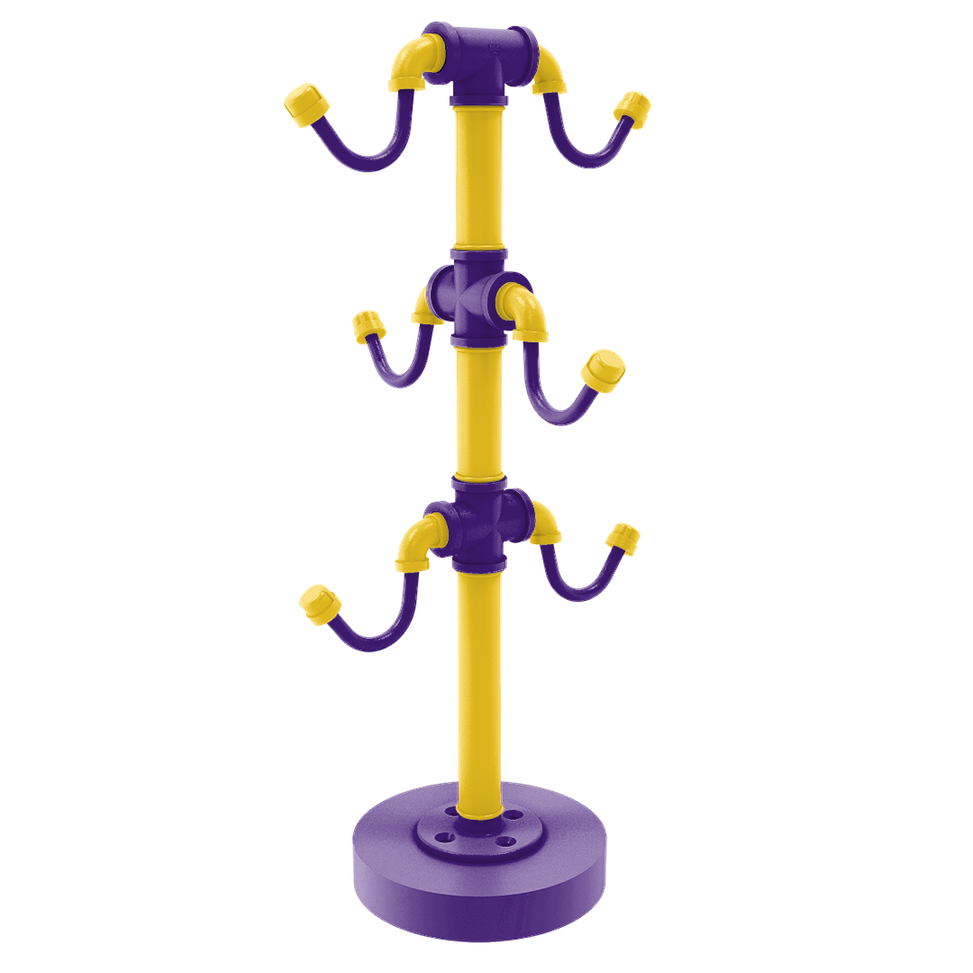 Collegiate Collection Countertop 6 Coffee Mug Holder Bayou Bold Edition