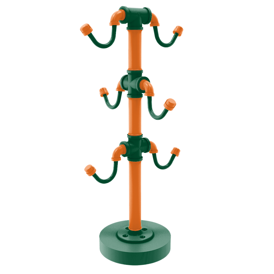 Collegiate Collection Countertop 6 Coffee Mug Holder South Beach Game Day Edition