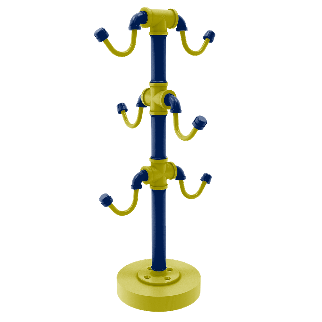 Collegiate Collection Countertop 6 Coffee Mug Holder Steel City Game Day Edition