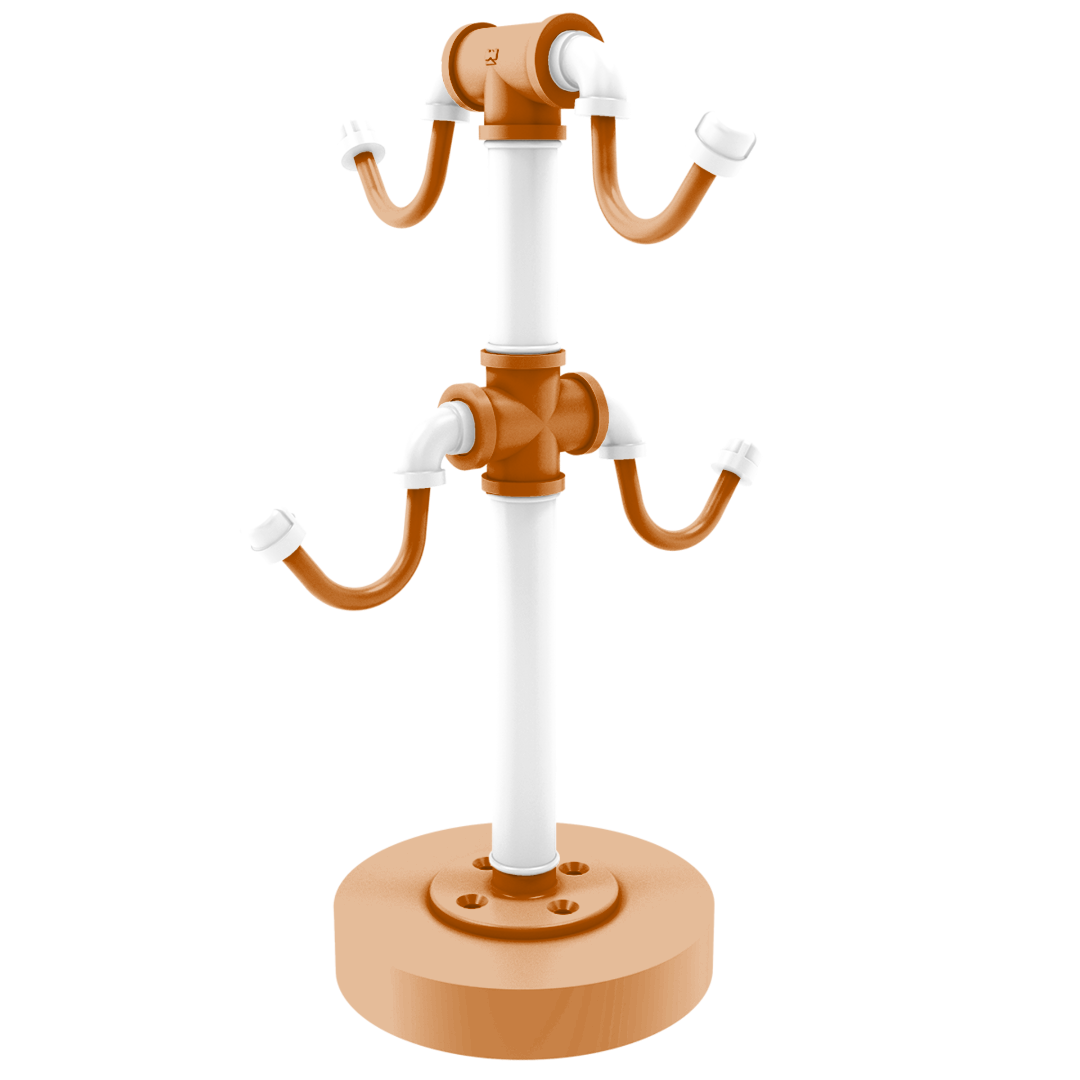 Collegiate Collection Countertop 4 Coffee Mug Holder Austin Game Day Edition