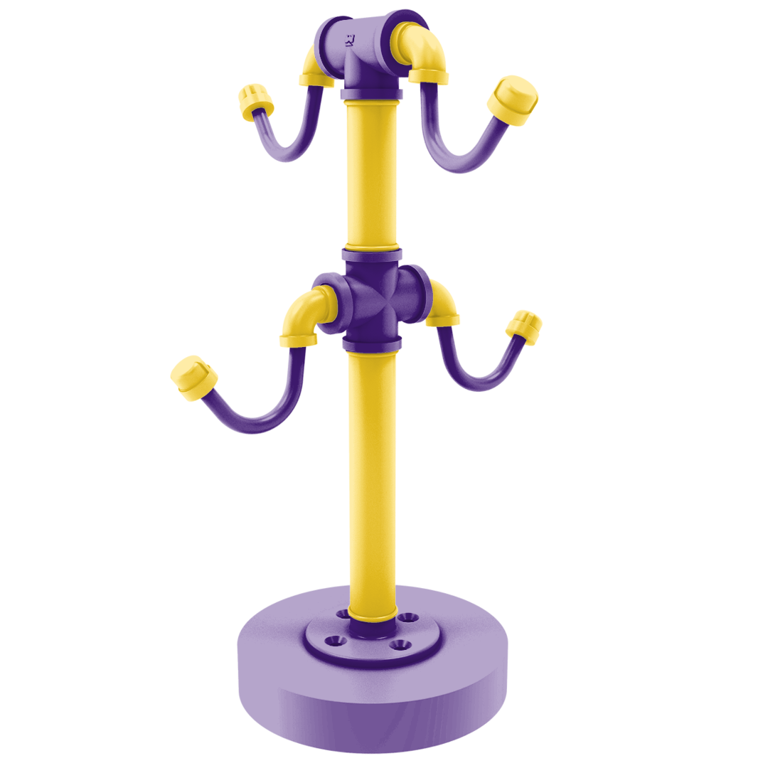 Collegiate Collection Countertop 4 Coffee Mug Holder Bayou Bold Edition