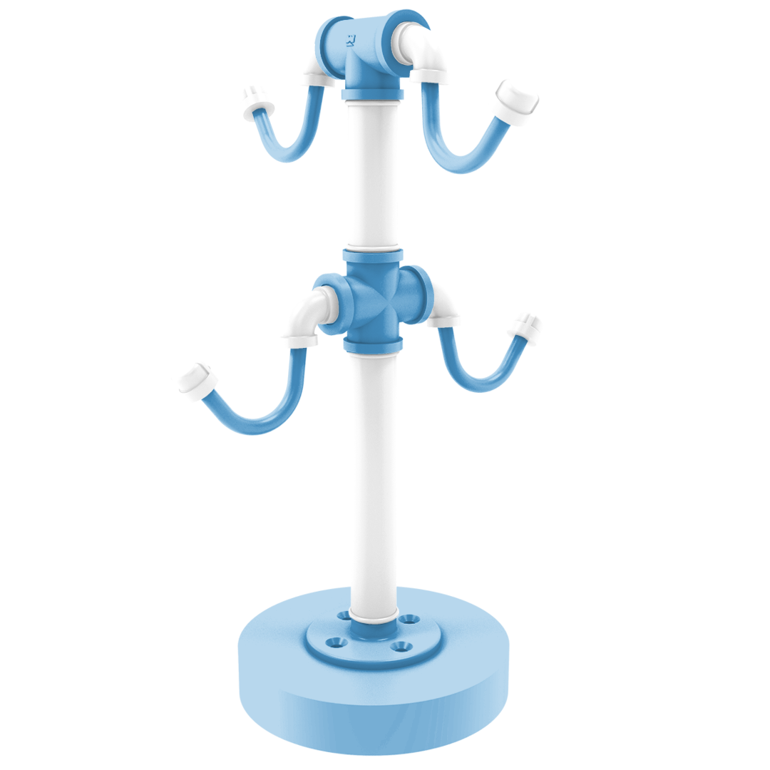 Collegiate Collection Countertop 4 Coffee Mug Holder Chapel Hill Game Day Edition