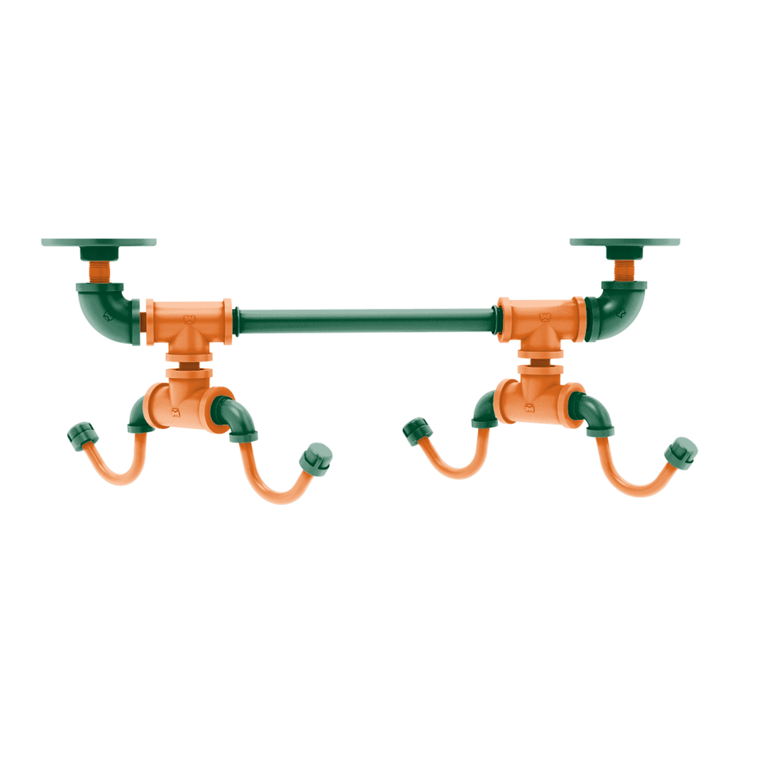 Collegiate Collection Under Cabinet 4 Coffee Mug Rack Hartford South Beach Game Day Edition