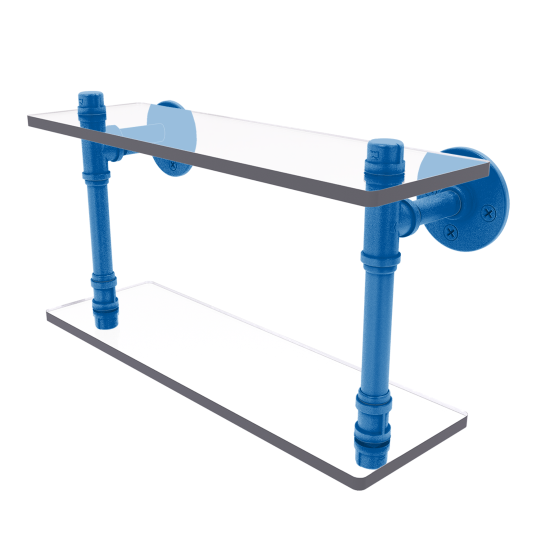 Collegiate Collection Double Glass Shelf Lexington Legends Edition