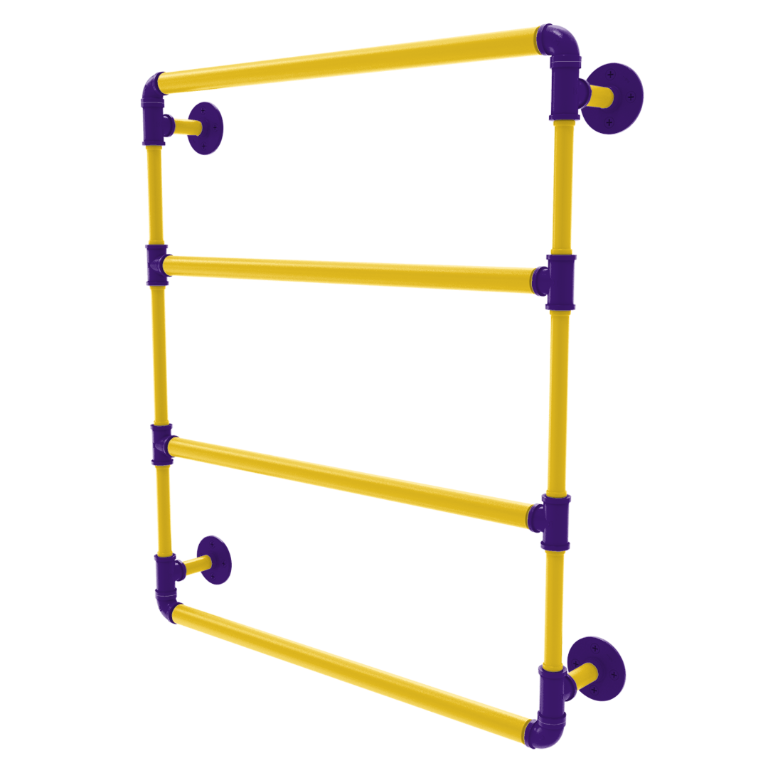 Collegiate Collection Wall Mounted Ladder Towel Bar Bayou Bold Edition