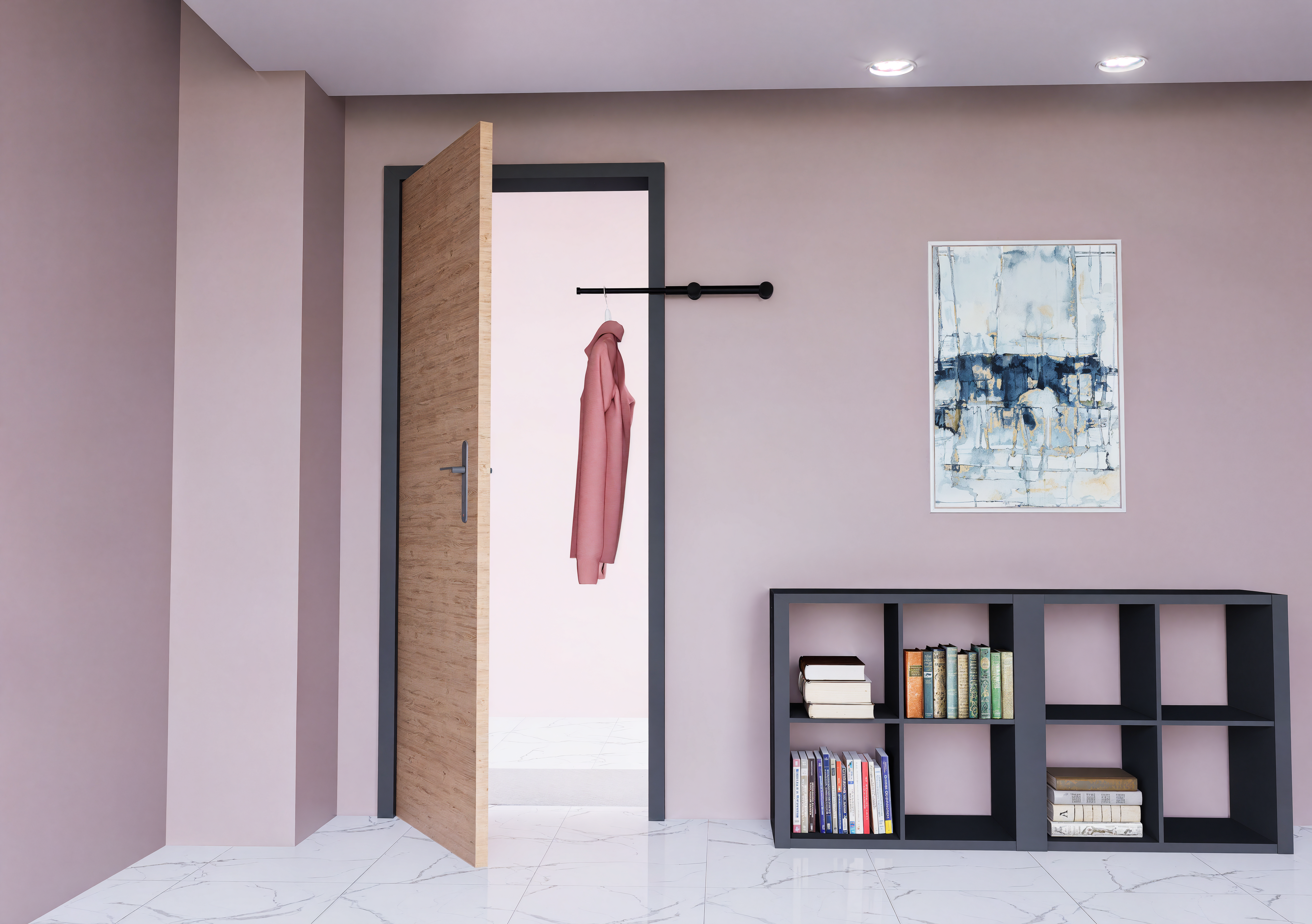 Traditional style Extendable Valet Rod