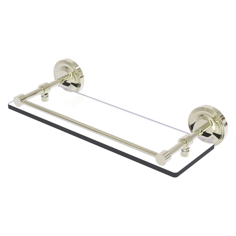 Prestige Regal Collection Glass Shelf with Gallery Rail