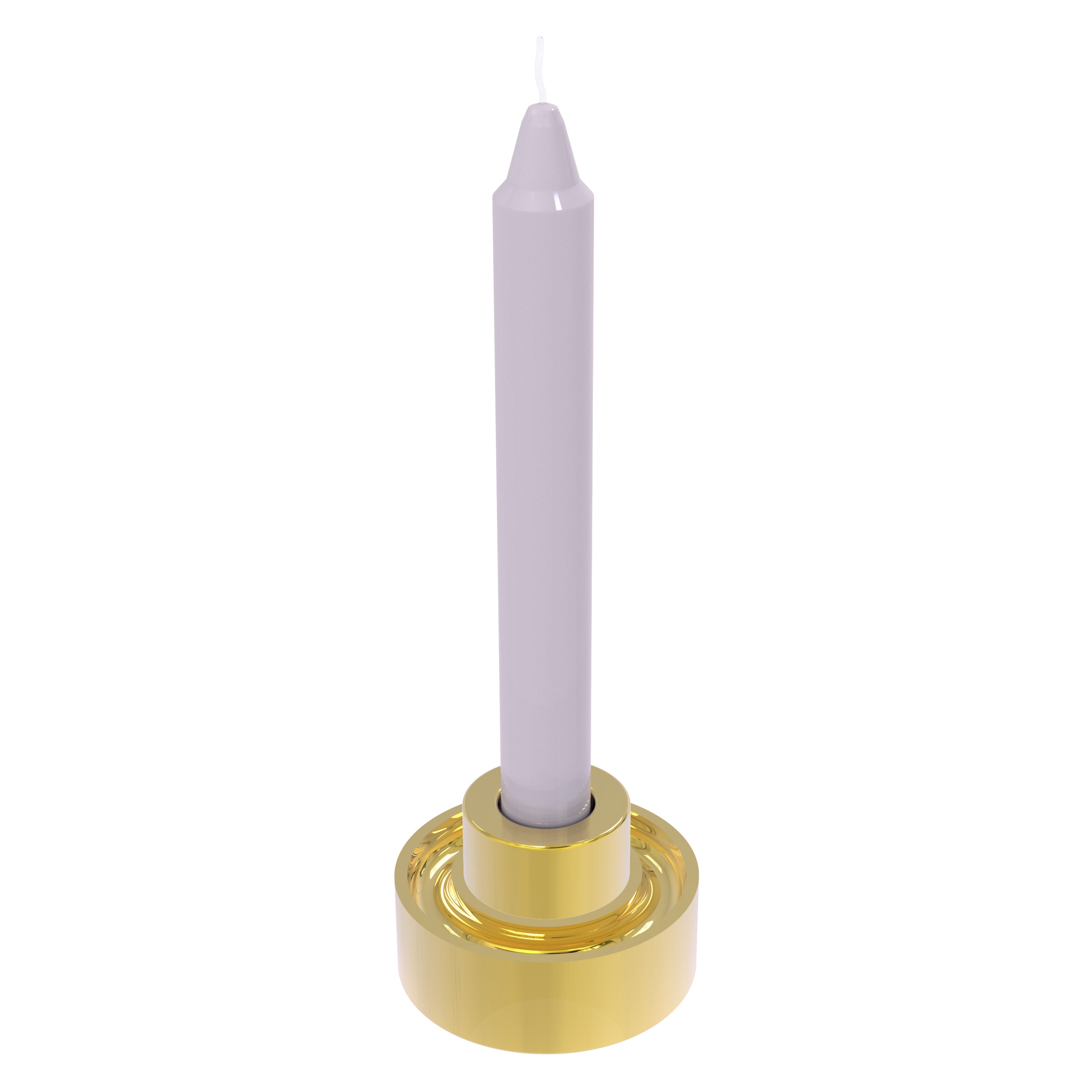 Allied Brass Contemporary Satin Brass Votive Candle Holder, Wall Mounted  Design, 3-in H, Concealed Mounting Hardware, Prestige Skyline Collection in  the Candle Holders department at
