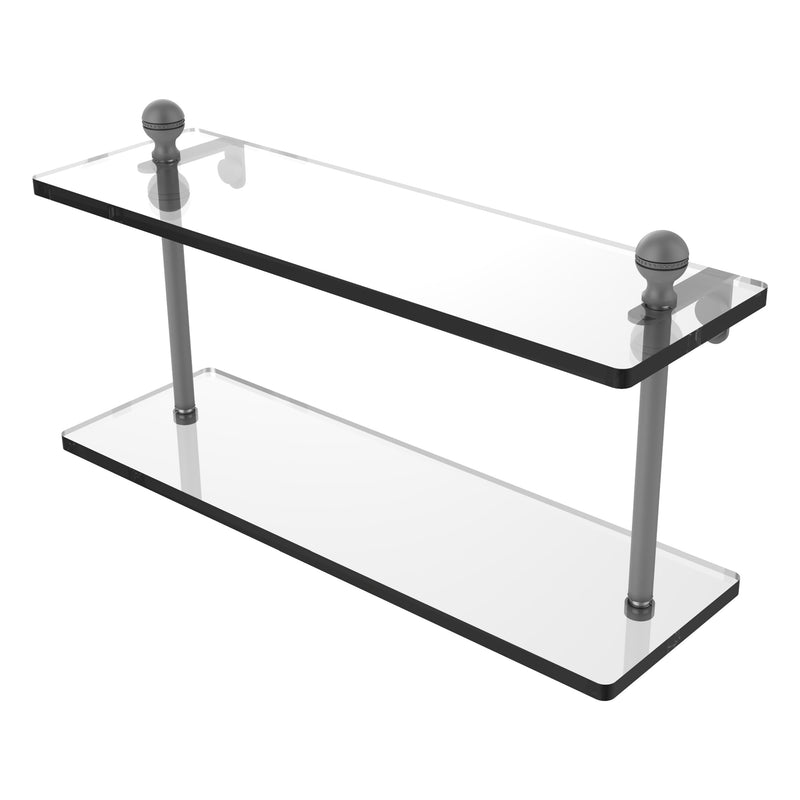 Mambo Collection Two Tiered Glass Shelf