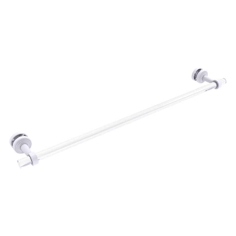 Pacific Beach Collection Shower Door Towel Bar with Smooth Accents