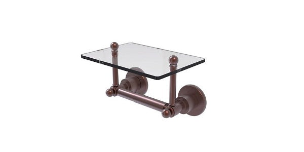 TP holder with glass shelf