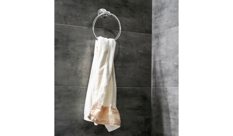 Bathroom Towel Holder Fold Movable Hook Hanger Wall Clothes Rack Grey  Aluminum Shower Bar Rail Bath