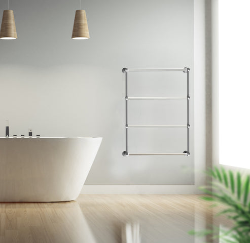 Allied Brass ladder towel bar and tub