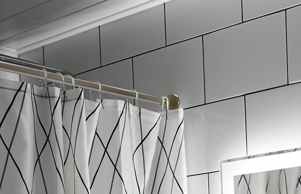 Allied Brass Shower Curtain Accessories Complete the Bathroom