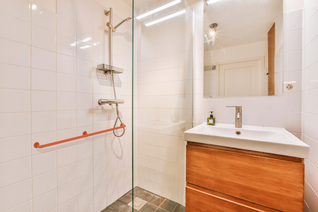 Decorative Grab Bars Deliver An Elegant Balance For Bathroom Design An decorative-grab-bars-deliver-an-elegant-balance-for-bathroom-design-an