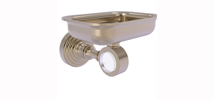Allied Brass wall-mounted brass soap dish Pacific Grove collection