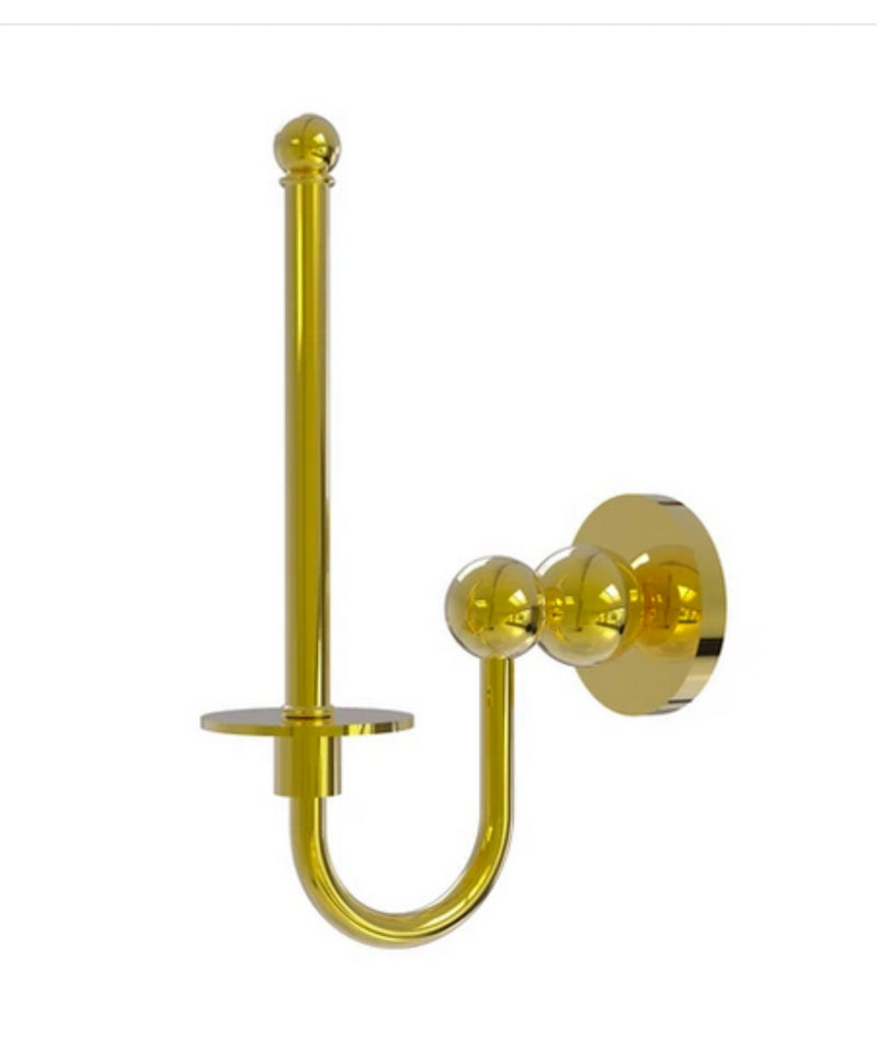 Upright toilet paper holder from Allied Brass Bolero collection