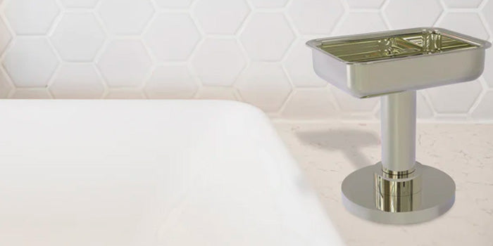 Get Soapy! Soap Up With Brass Soap Dishes & Dispensers.