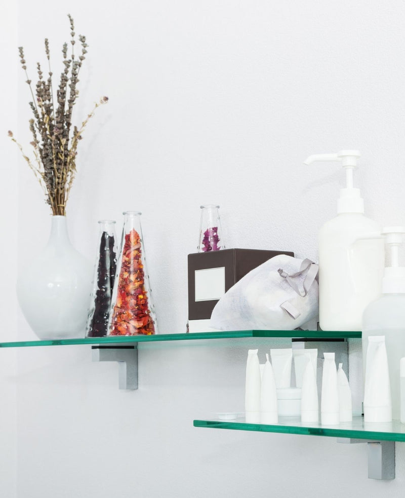 The Benefits of Glass Shelves in Your Bathroom