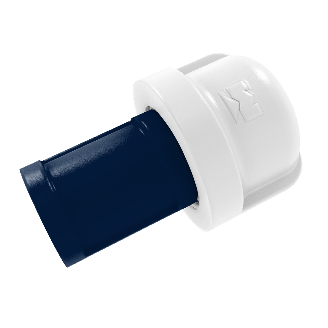 Collegiate Collection 1 Inch Cabinet Knob Keystone State Blue and White Edition