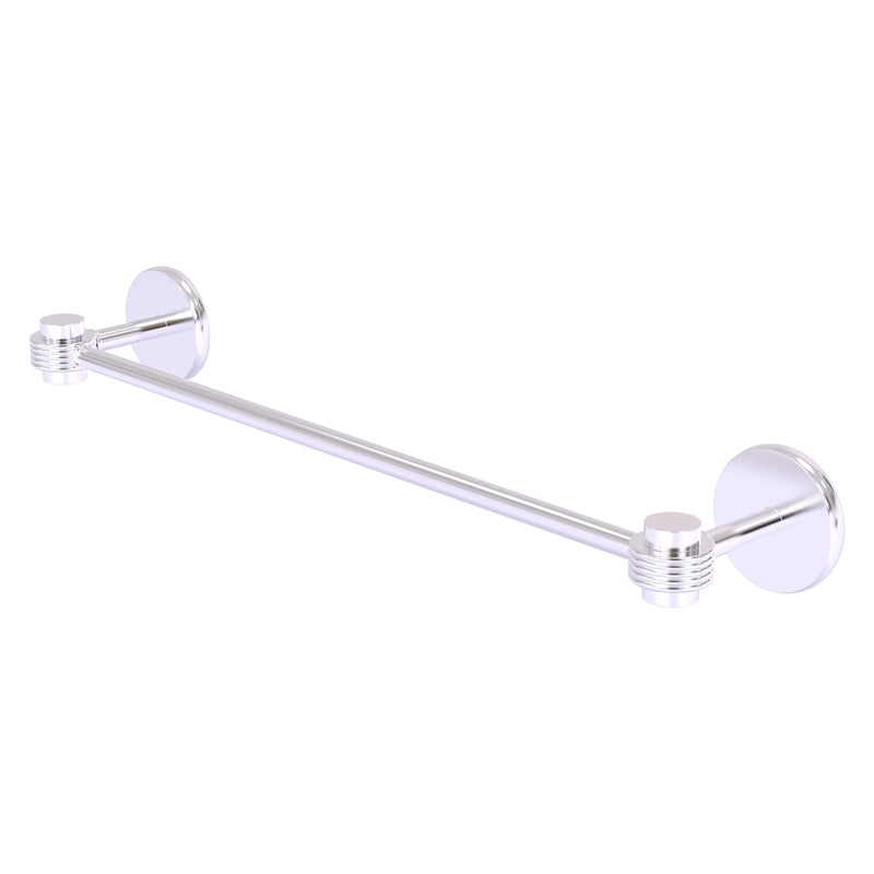 Satellite Orbit One Collection Towel Bar with Grooved Accents