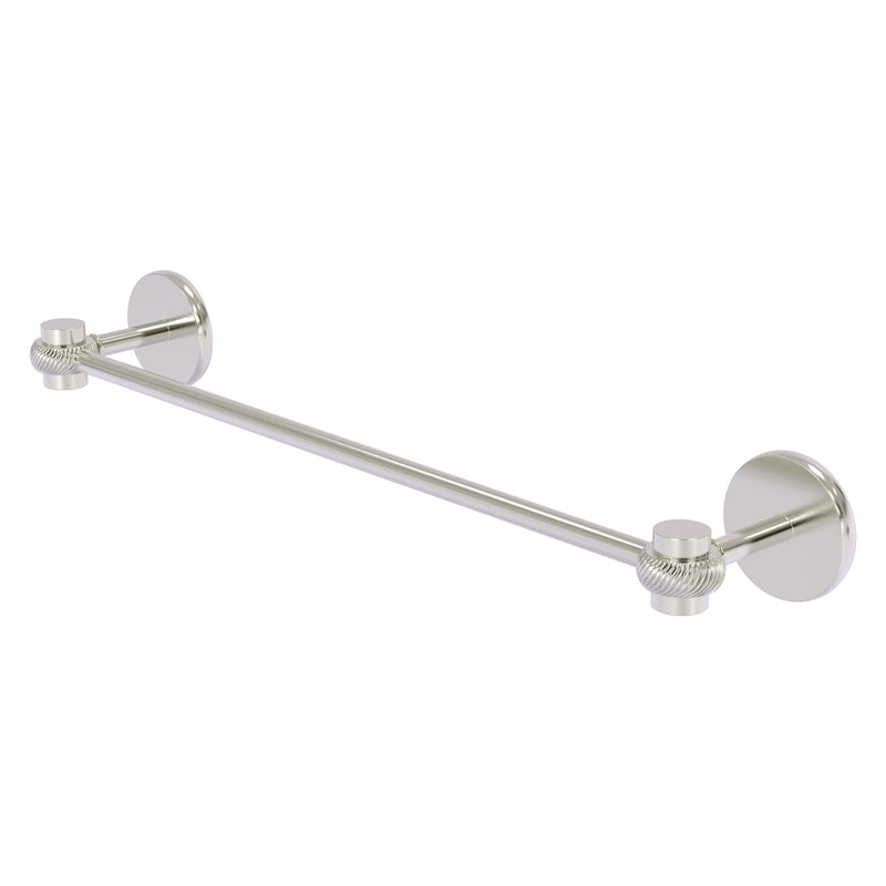 Satellite Orbit One Collection Towel Bar with Twisted Accents