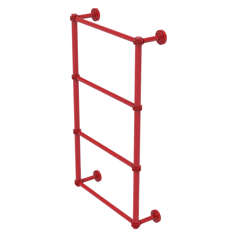Dottingham Collection 4 Tier Ladder Towel Bar with Dotted Accents
