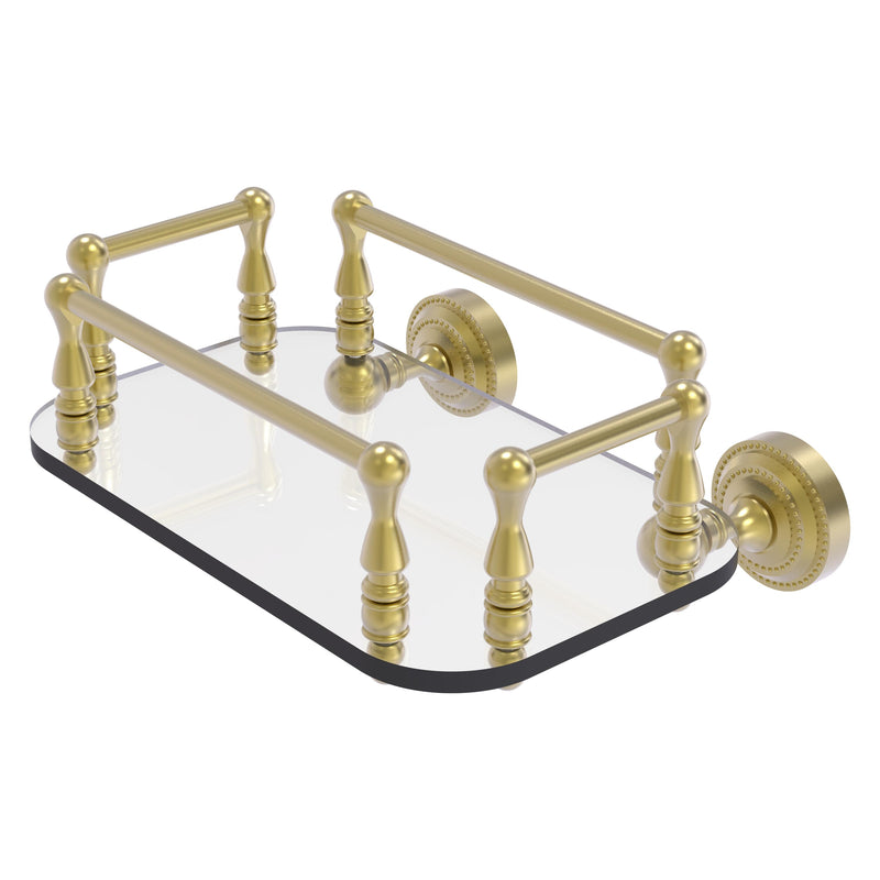 Dottingham Collection Wall Mounted Glass Guest Towel Tray
