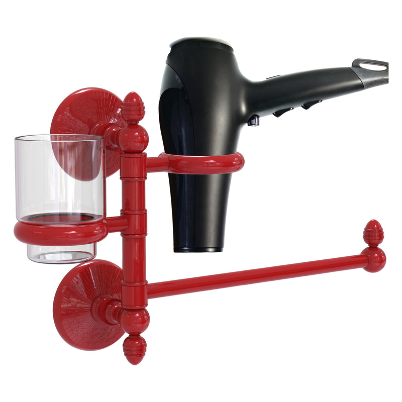 Monte Carlo Collection Hair Dryer Holder and Organizer