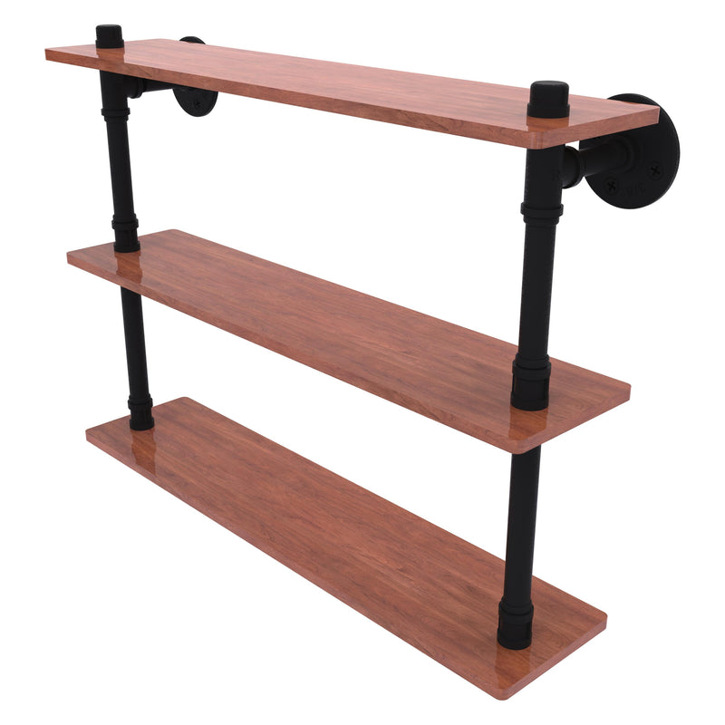 Pipeline Collection Ironwood Triple Shelf