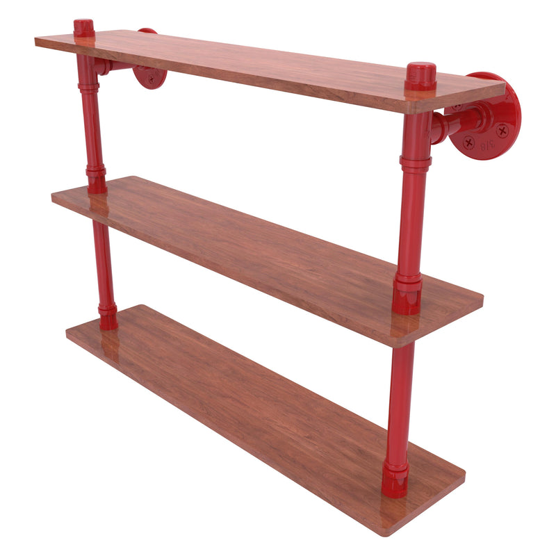 Pipeline Collection Ironwood Triple Shelf