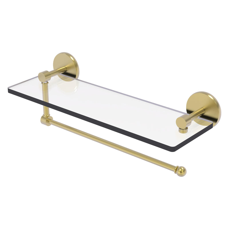 Prestige Skyline Collection Paper Towel Holder with Glass Shelf