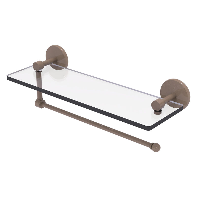 Prestige Skyline Collection Paper Towel Holder with Glass Shelf