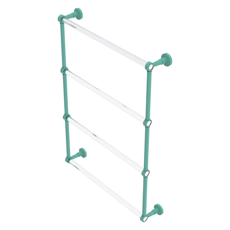 Pacific Beach Collection 4 Tier Ladder Towel Bar with Smooth Accents