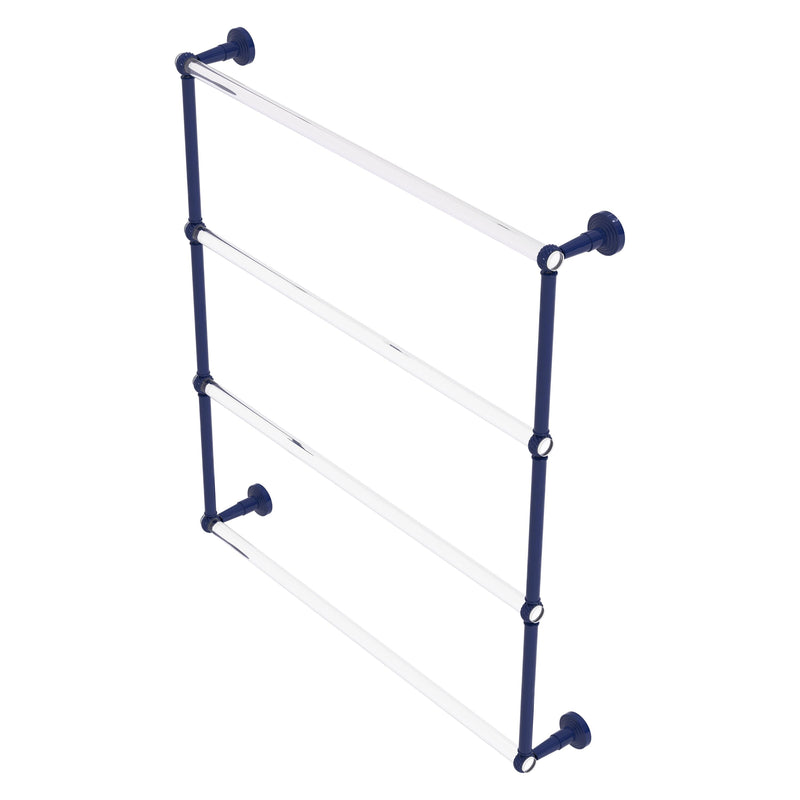 Pacific Beach Collection 4 Tier Ladder Towel Bar with Twisted Accents