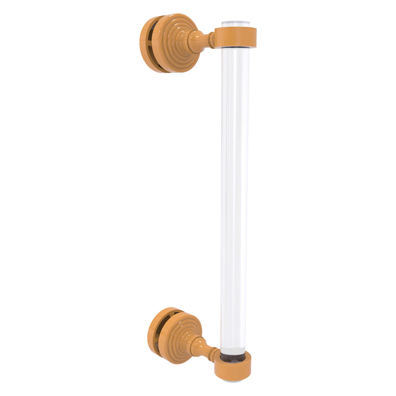 Pacific Grove Collection Single Side Shower Door Pull with Smooth Accents