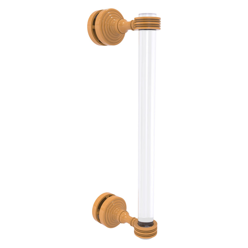 Pacific Grove Collection Single Side Shower Door Pull with Dotted Accents