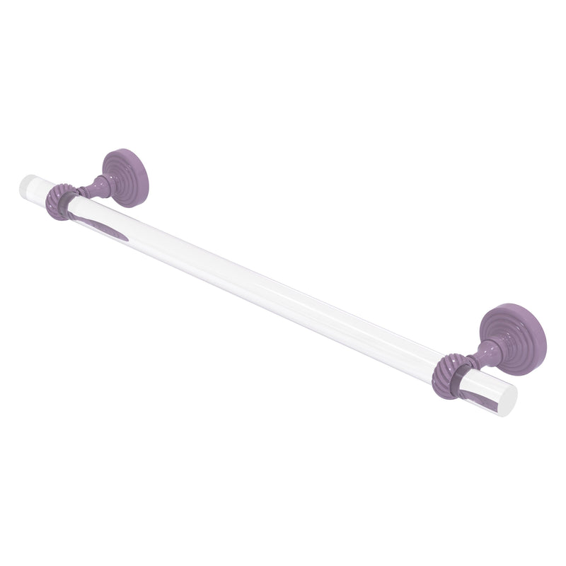 Pacific Grove Collection Towel Bar with Twisted Accents