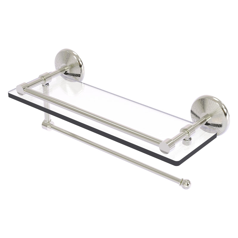 Prestige Monte Carlo Paper Towel Holder with Gallery Glass Shelf