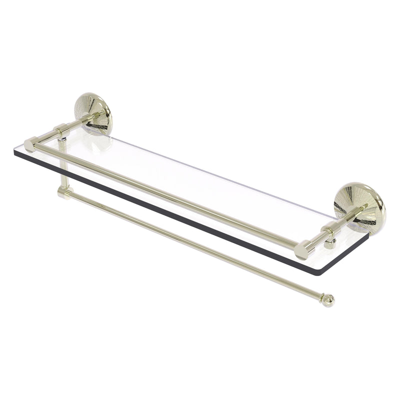 Prestige Monte Carlo Paper Towel Holder with Gallery Glass Shelf