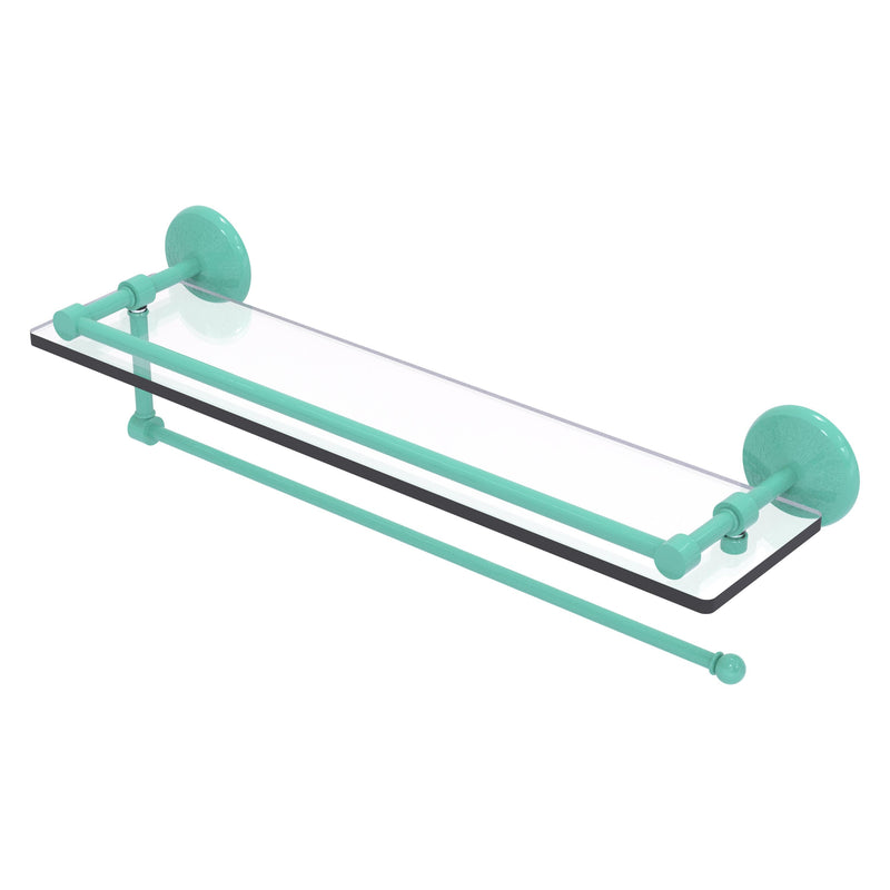 Prestige Monte Carlo Paper Towel Holder with Gallery Glass Shelf