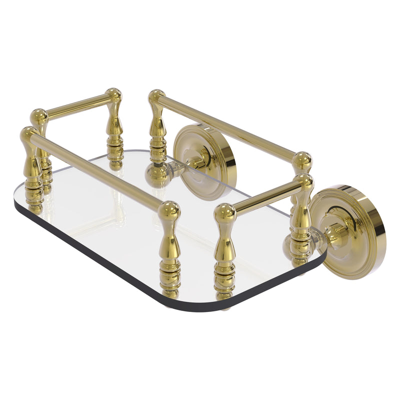 Prestige Regal Collection Wall Mounted Glass Guest Towel Tray