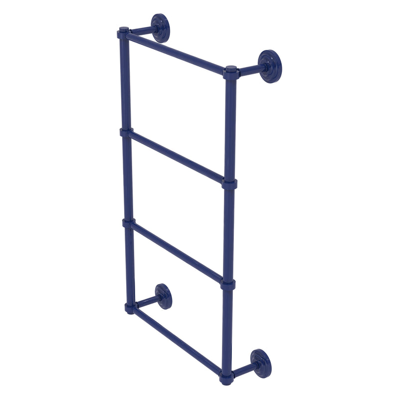 Que New Collection 4 Tier Ladder Towel Bar with Smooth Accents