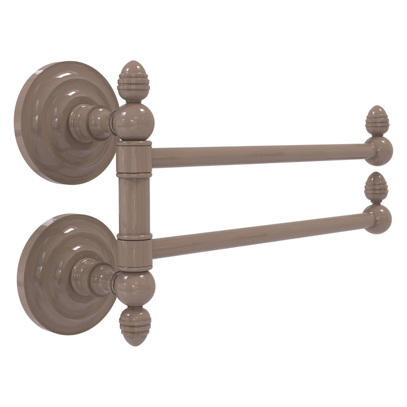 Que New Collection 2 Swing Arm Towel Rail