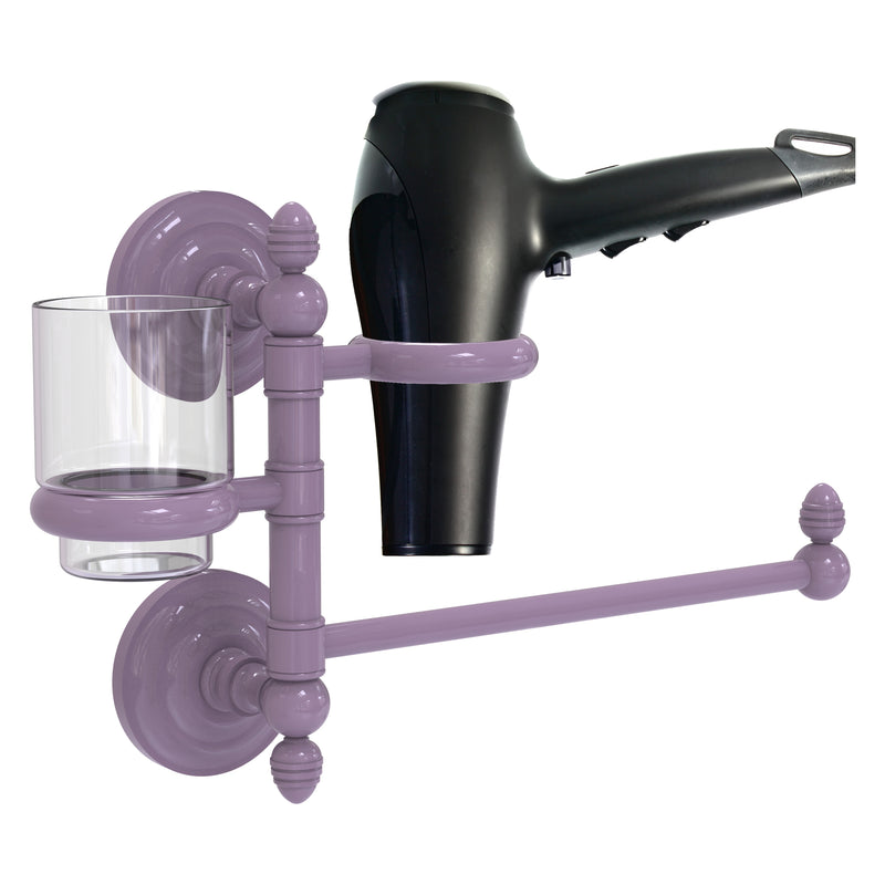 Que New Collection Hair Dryer Holder and Organizer
